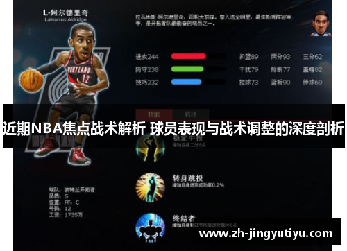 近期NBA焦点战术解析 球员表现与战术调整的深度剖析